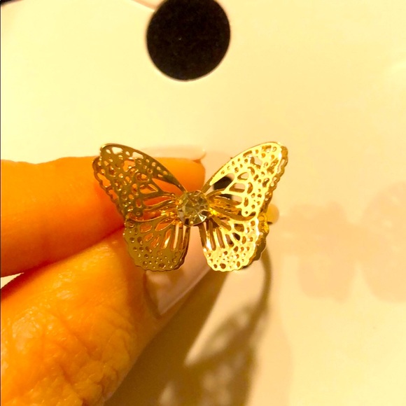 🦋2D Butterfly Ring🦋 - Picture 2 of 3